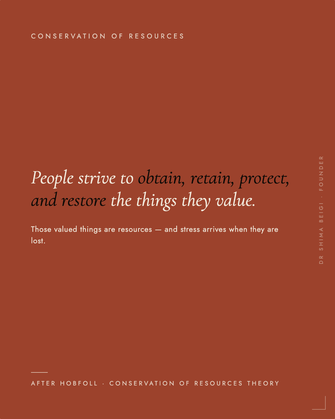 Page 3: Conservation of Resources