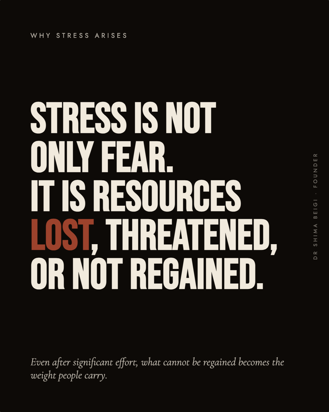 Page 5: Why Stress Arises