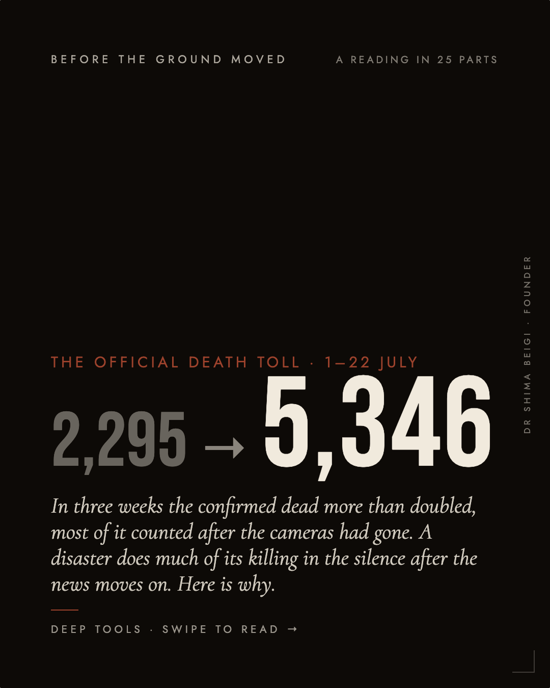 Page 1: The Toll Doubled