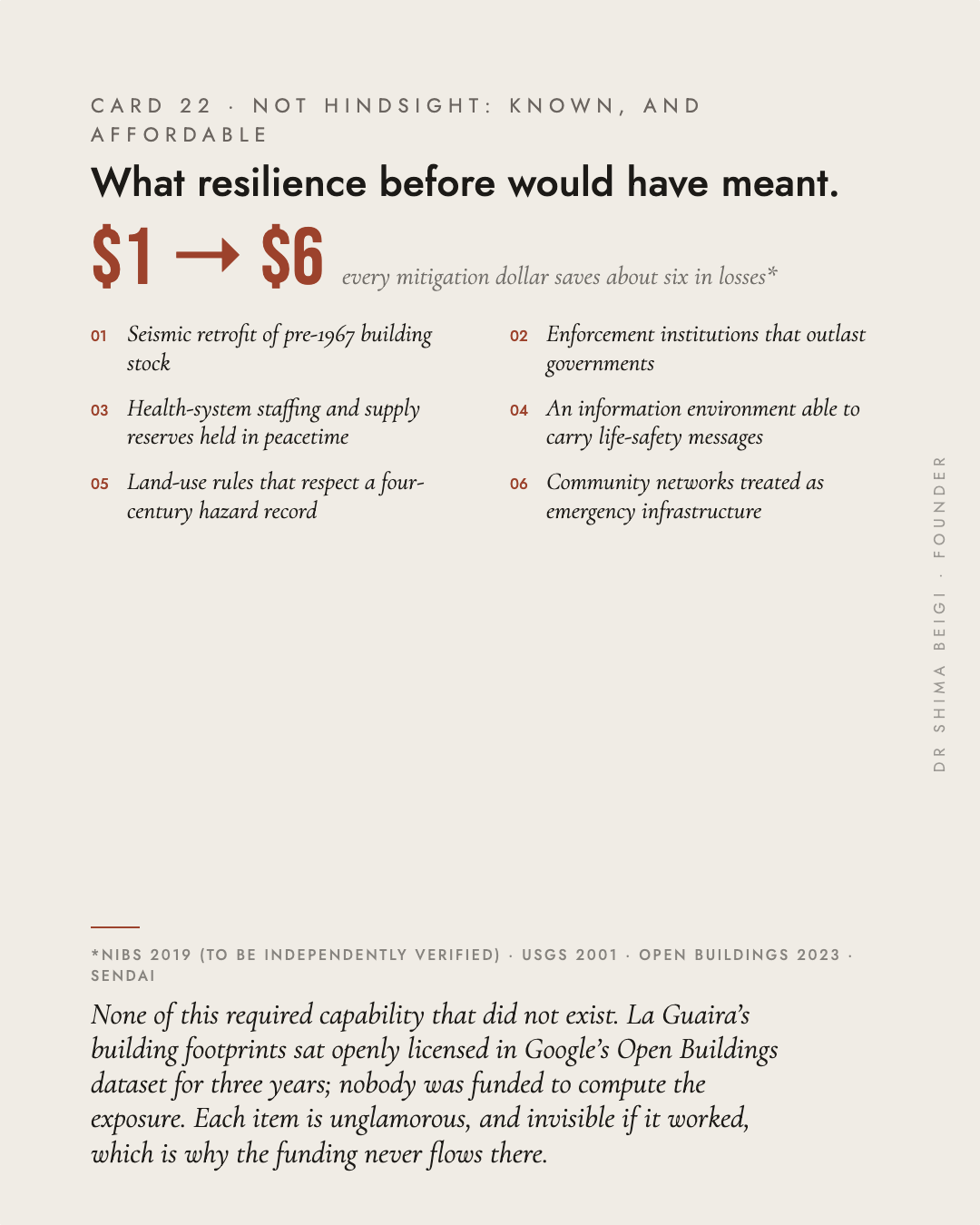 Page 22: Resilience Before