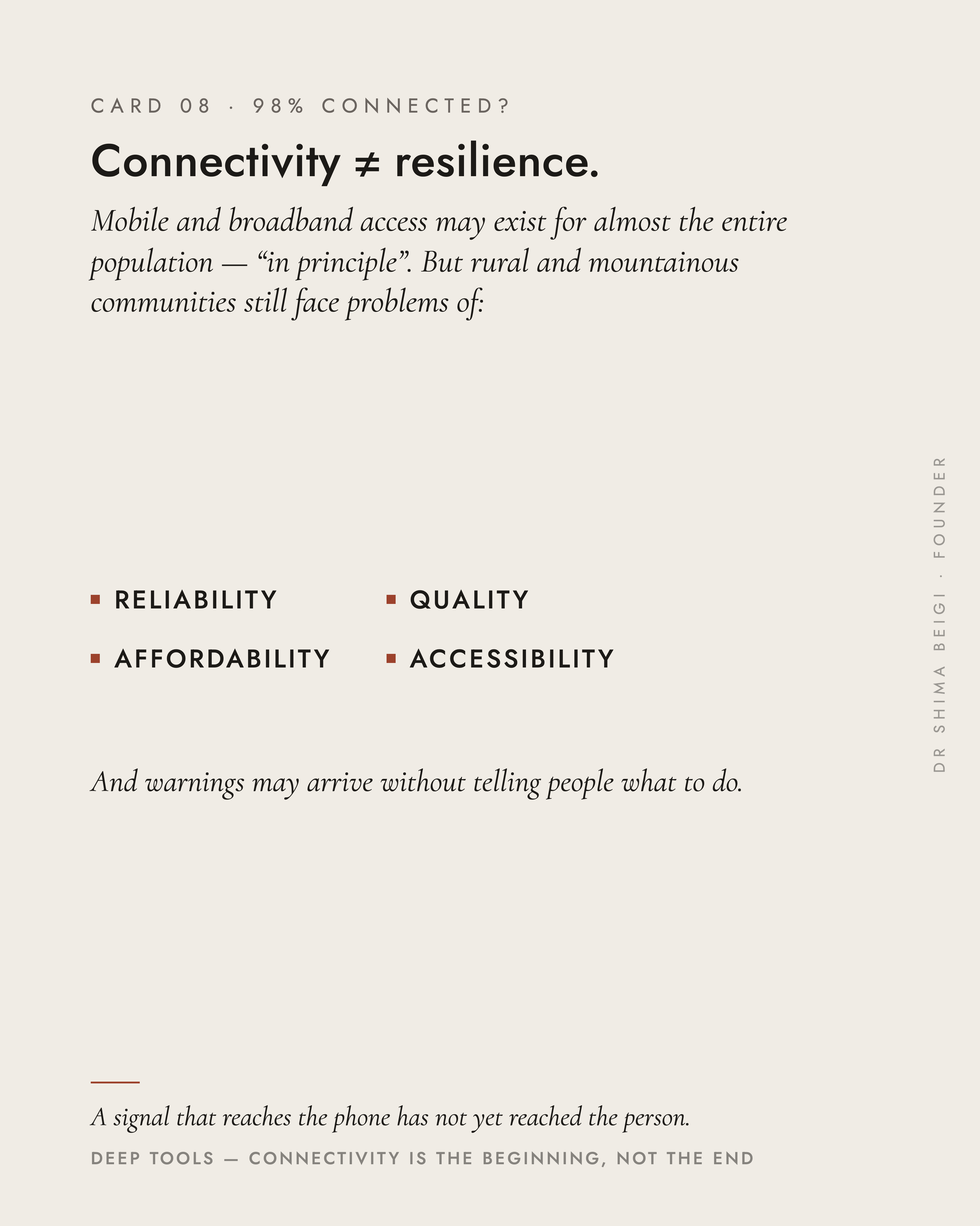 Page 11: 98% Connected
